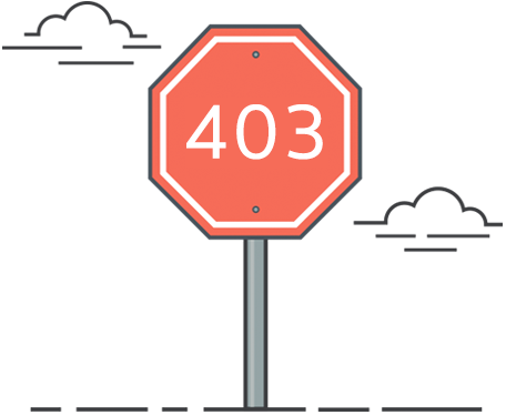 403 Error Message Image